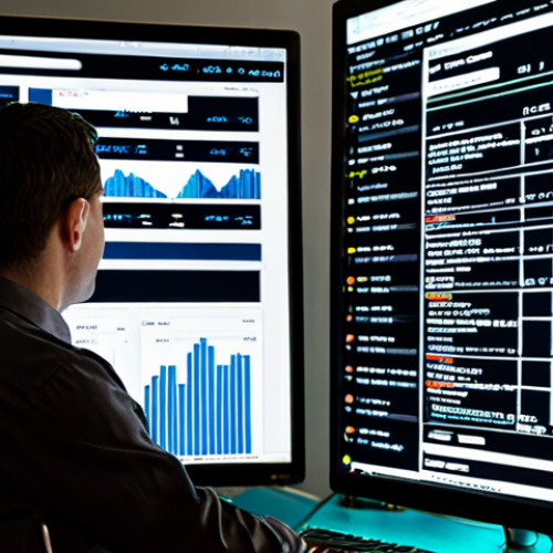Home 6 **Image Prompt:** A split-screen image. On one side, a factor investor meticulously analyzes a company's financial statements, highlighting key ratios like P/E. On the other side, a quant investor surrounded by computer screens displaying complex algorithms and real-time market data, with lines of code scrolling rapidly.