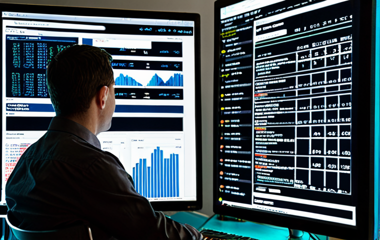 **Image Prompt:** A split-screen image. On one side, a factor investor meticulously analyzes a company's financial statements, highlighting key ratios like P/E. On the other side, a quant investor surrounded by computer screens displaying complex algorithms and real-time market data, with lines of code scrolling rapidly.