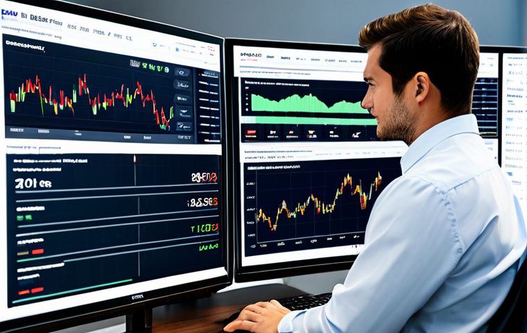 AI-Driven Sentiment Analysis**

"A financial analyst, fully clothed in business attire, using a sophisticated AI dashboard displaying real-time sentiment analysis of news articles and social media data related to stocks. The background shows a modern office with large screens displaying stock charts and financial data. Perfect anatomy, well-formed hands, correct proportions, appropriate content, safe for work, professional."

**
